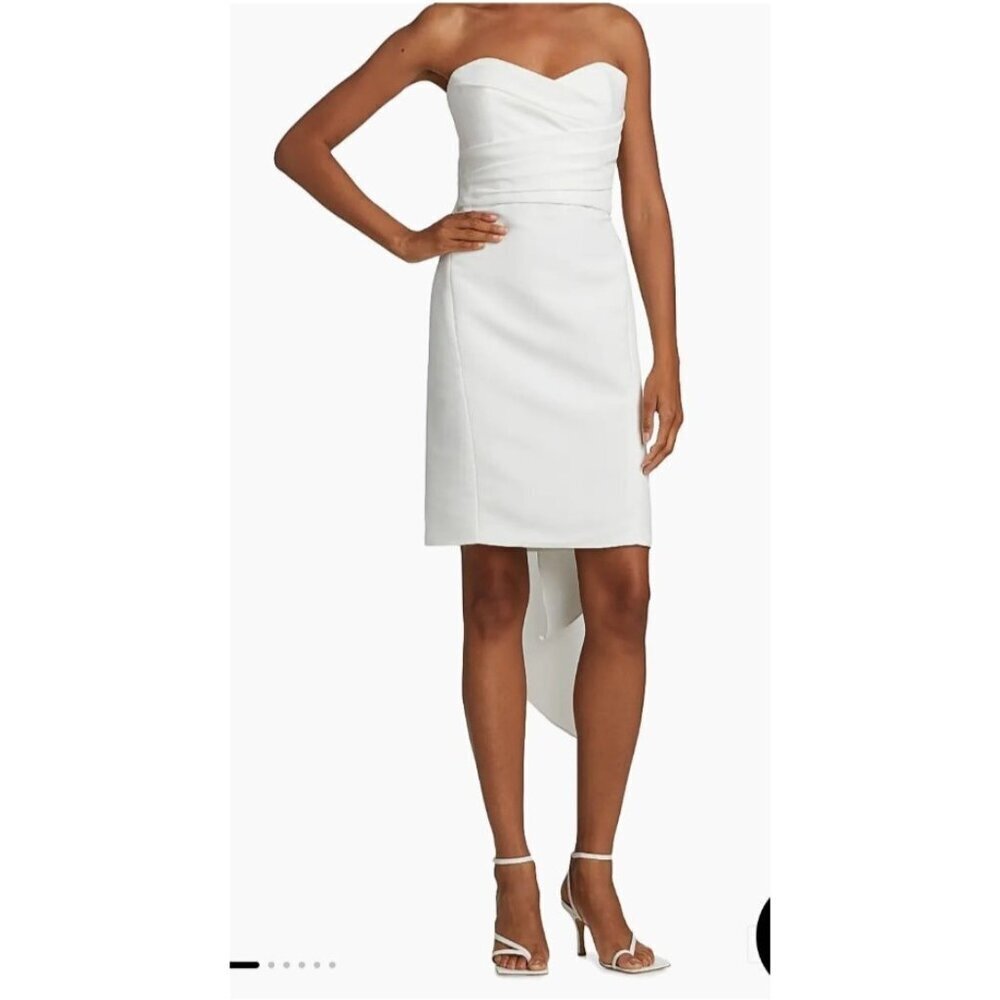 AMSALE strapless bridal dress Sz 12 $400